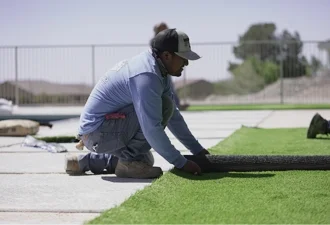 artificial turf artificial grass installation rocknblocklandscape