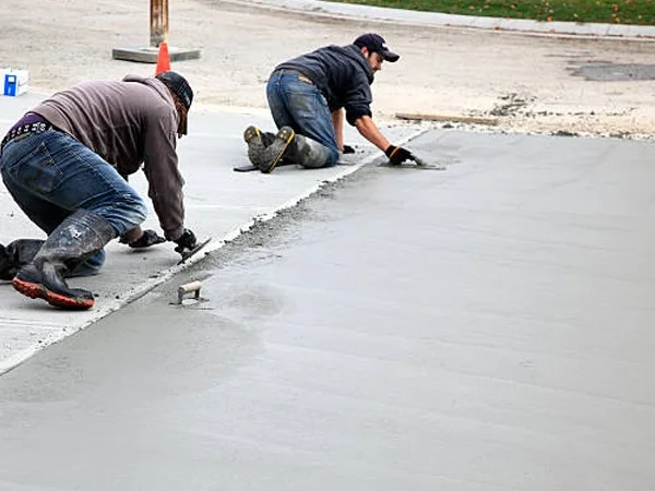 artificial turf concrete driveway B8