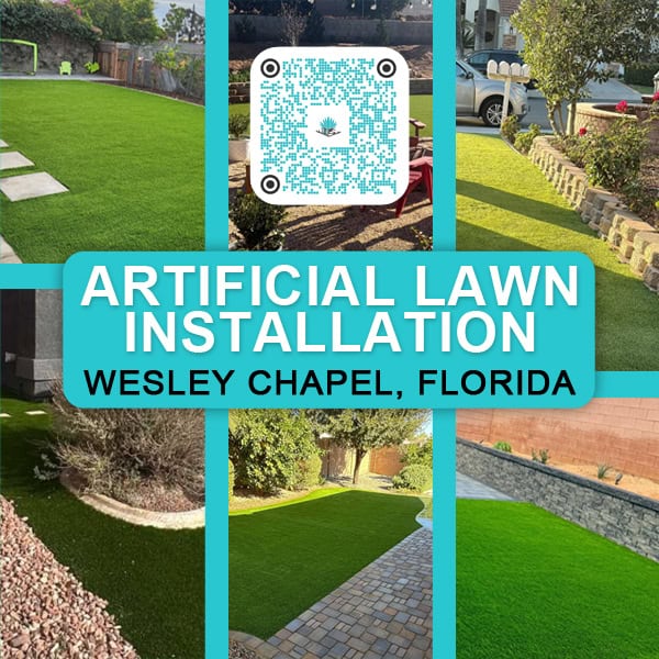 Artificial Lawn Installation Wesley Chapel, Florida B1 QR Artificial Lawn Installation Wesley Chapel, Florida B1 QR