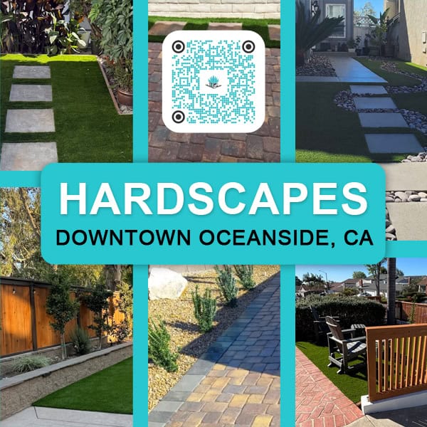 Hardscapes Downtown Oceanside, CA B1 QR Hardscapes Downtown Oceanside, CA B1 QR
