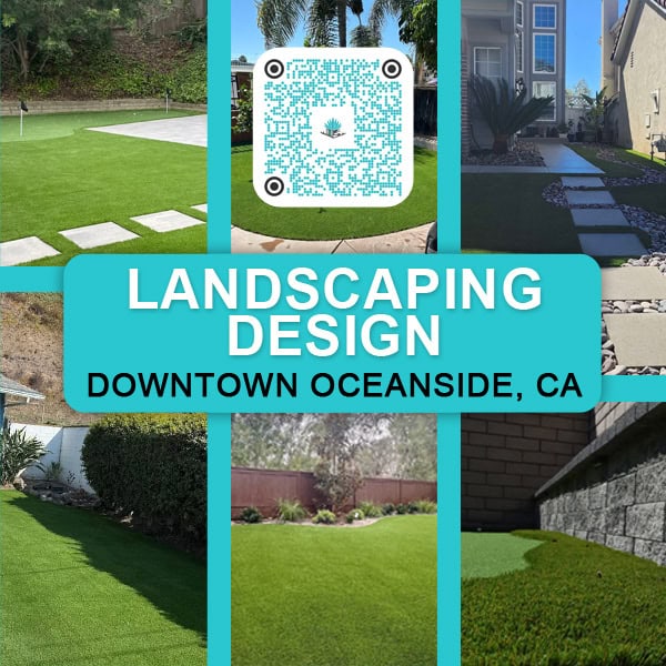 Landscaping Design Downtown Oceanside, CA