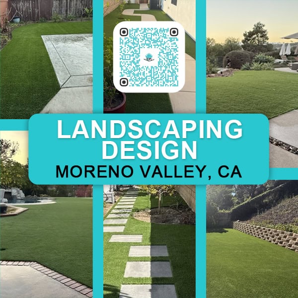 Landscaping Design Moreno Valley, CA B1 QR