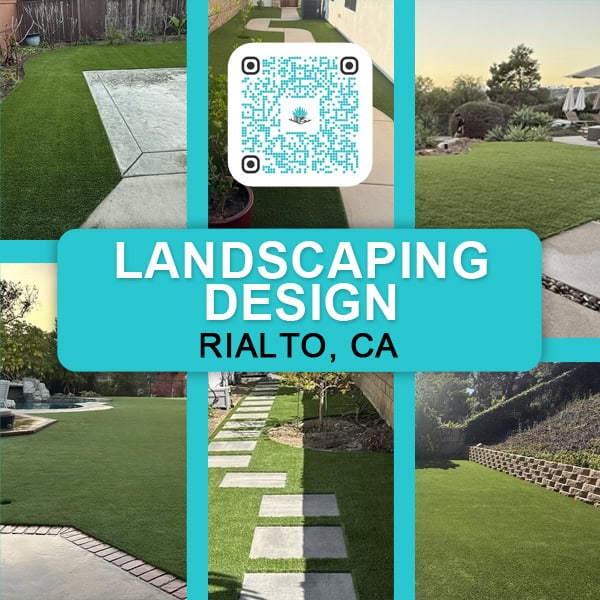 Landscaping Design Rialto, CA B1 QR