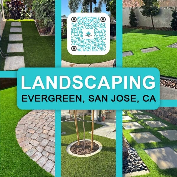 Landscaping Evergreen San Jose, CA B1 QR