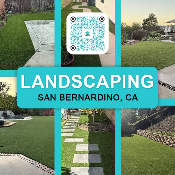 Landscaping San Bernardino, CA B1 QR