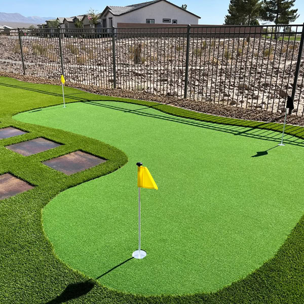 Putting Green 2 Rock N Block Landscape