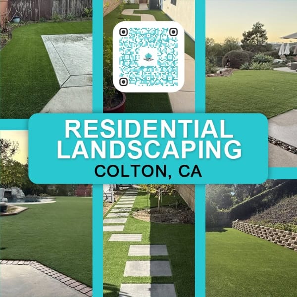 Residential Landscaping Colton, CA B1 QR Residential Landscaping Colton, CA B1 QR