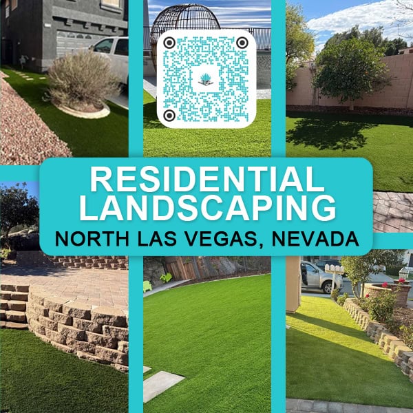 Residential Landscaping North Las Vegas, Nevada B1 QR