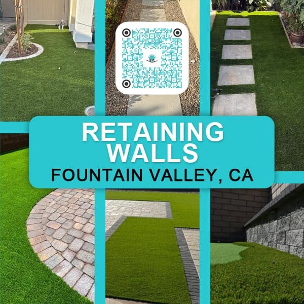 Retaining Wall Fountain Valley, CA B1 QR