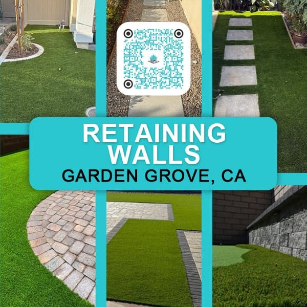Retaining Wall Garden Grove, CA B1 QR