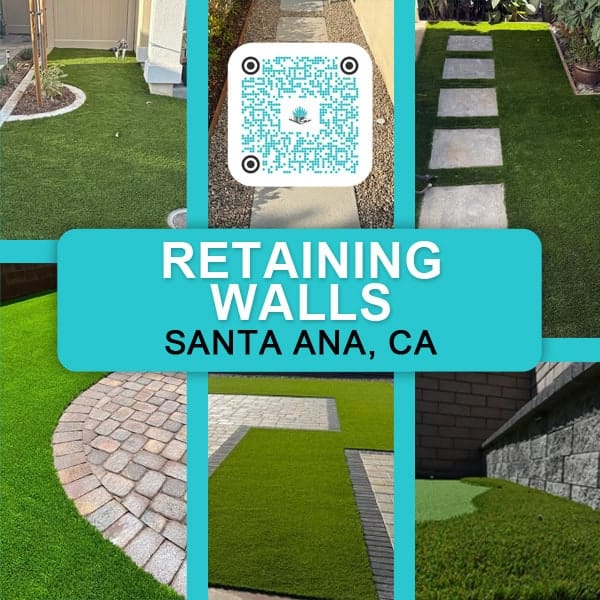 Retaining Wall Santa Ana, CA B1 QR