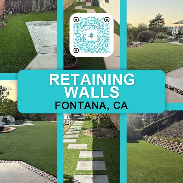 Retaining Walls Fontana, CA B1 QR