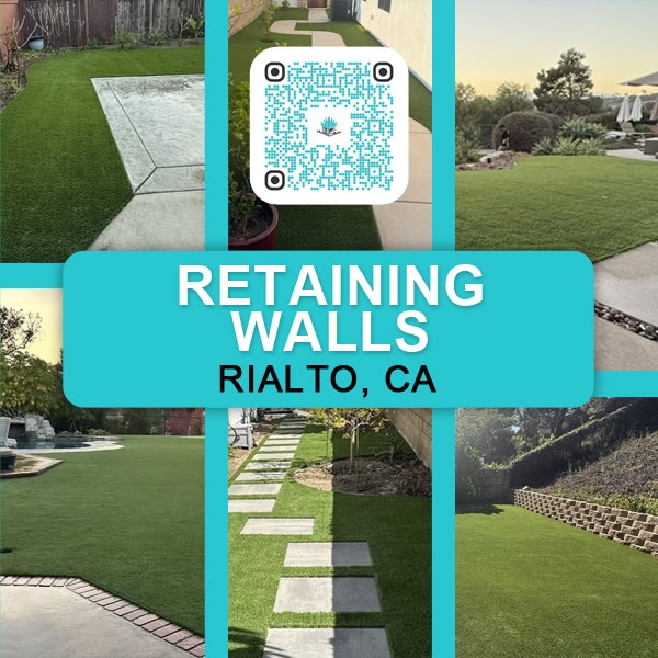 Retaining Walls Rialto, CA B1 QR
