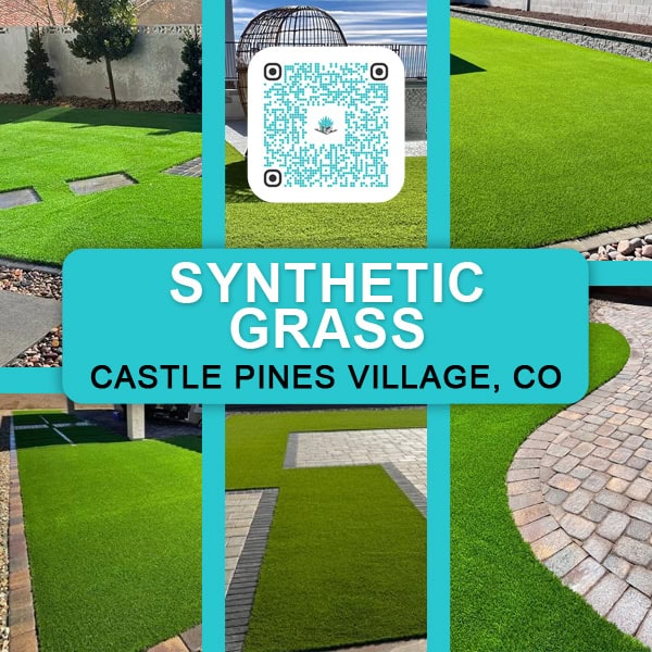 Synthetic Grass Castle Pines Village, CO B1 QR