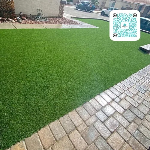 artificial turf boulder B1 QR