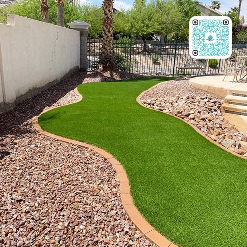 artificial turf coronado B1 QR
