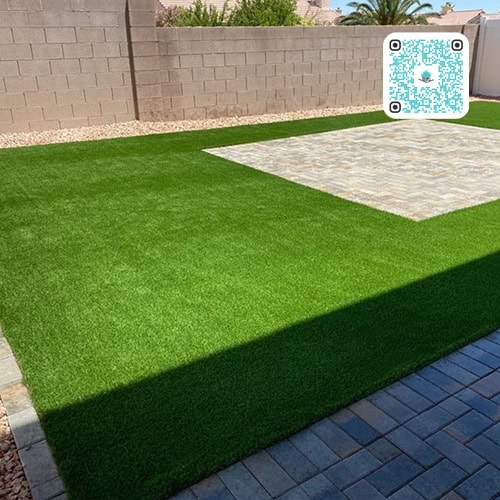 artificial turf pacific beach B1 QR