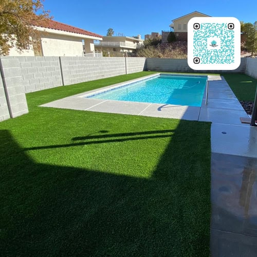 artificial turf paradise B1 QR