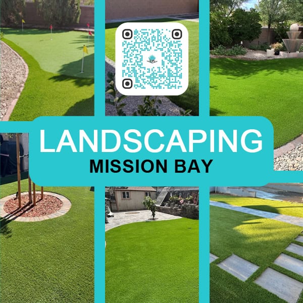 landscaping mission bay B1 QR